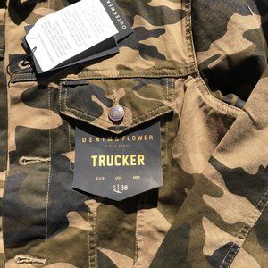 Denim Flower Ricky Singh Camo Jacket 
